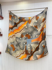 SCARF 140 CM COLORFUL 388173