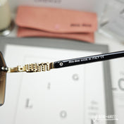 LOGO SQUARE SUNGLASSES 68033 IN METAL