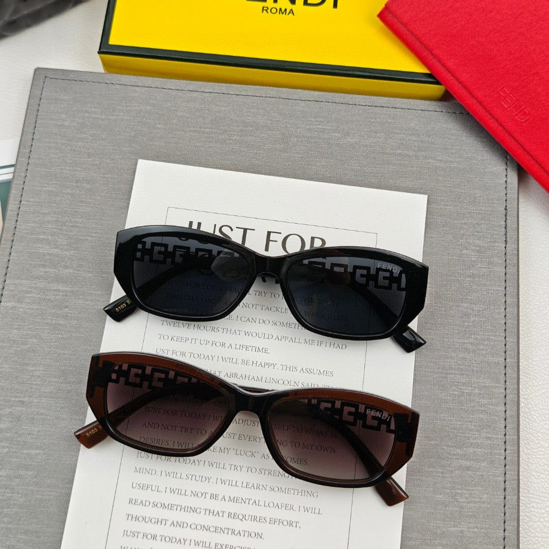 ROMA RECTANGULAR FRAME SUNGLASSES 55103 IN ACETATE