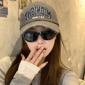 CAT-EYE FRAME SUNGLASSES 55132 IN ACETATE