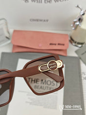 RUNWAY SQUARE SUNGLASSES 59905 IN ACETATE
