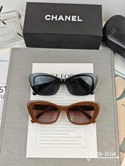 CAT EYE SUNGLASSES 55160 IN ACETATE