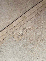 LOEWE 25S PUZZLE FOLD BAG 31 IN BURGUNDY SHINY CALFSKIN