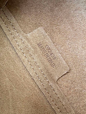 LOEWE 25S PUZZLE FOLD BAG 23 IN DARK BEIGE CALFSKIN