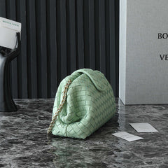 Teen Lauren 1980 With Chain 31.5 Light Green Leather Ghw