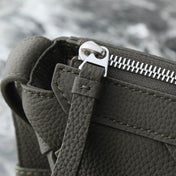 BOTTEGA VENETA 25S DIAGO HOBO 39 IN VERY DEEP OLIVE CALFSKIN