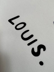 LV T-SHIRT IN WHITE PURE COTTON COLORFUL LOGO 238925