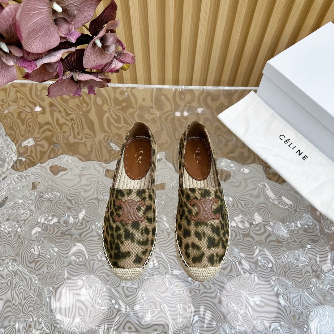 HIGHEST VERSION FISHERMAN SHOES LEOPARD PATTERN