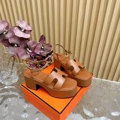 JAM 30 SANDAL IN BRONZE BROWN CALFSKIN