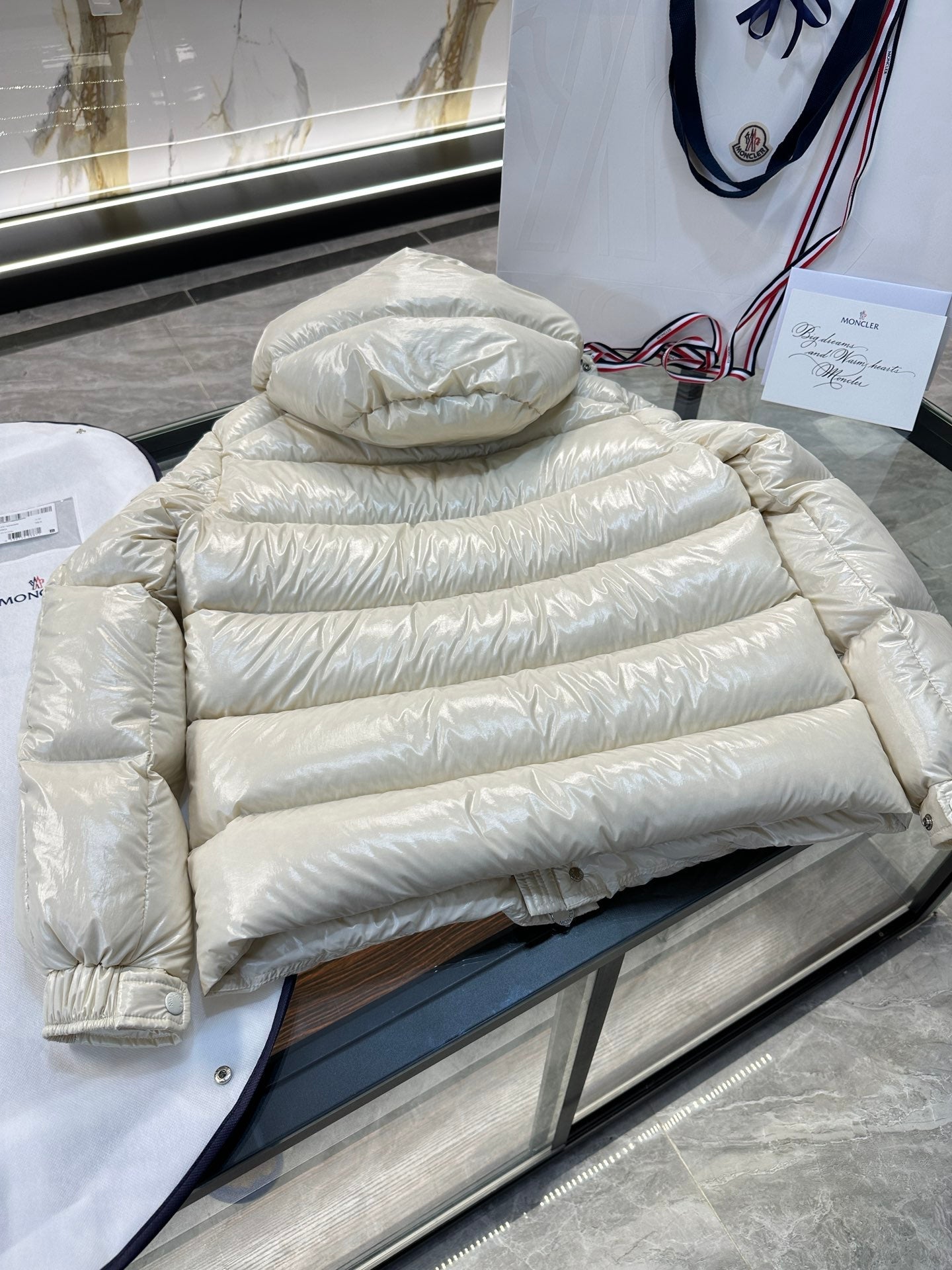 MONCLER 25S JACKET IN WHITE 026