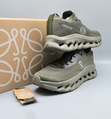 CLOUDTILT SNEAKER IN SEAWEED GREEN RECYCLED POLYESTER