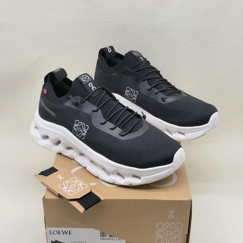 LW CLOUDTILT SNEAKER BLACK-WHITE POLYESTER