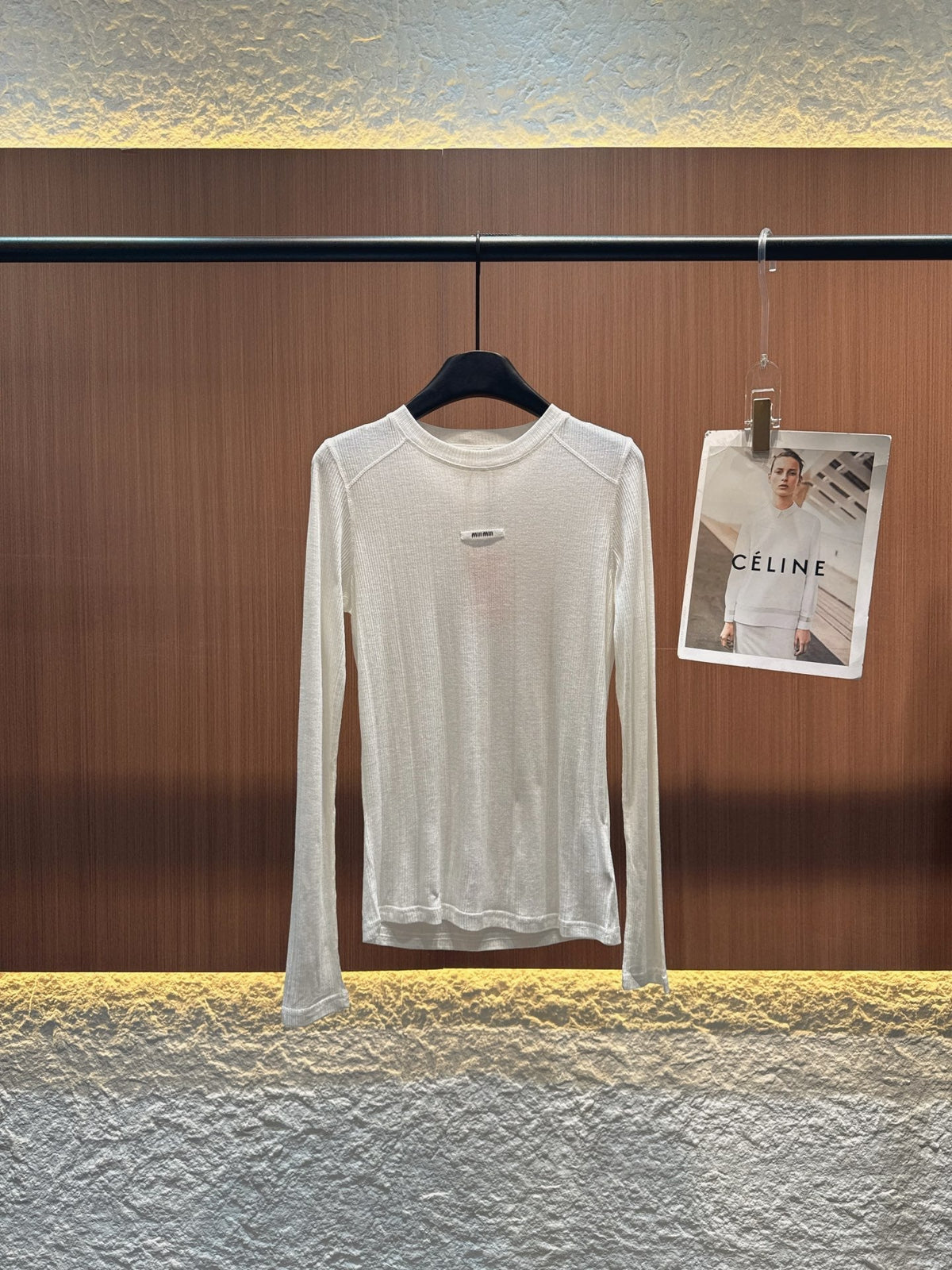 MIUMIU LONG-SLEEVE T-SHIRT STYLE 301