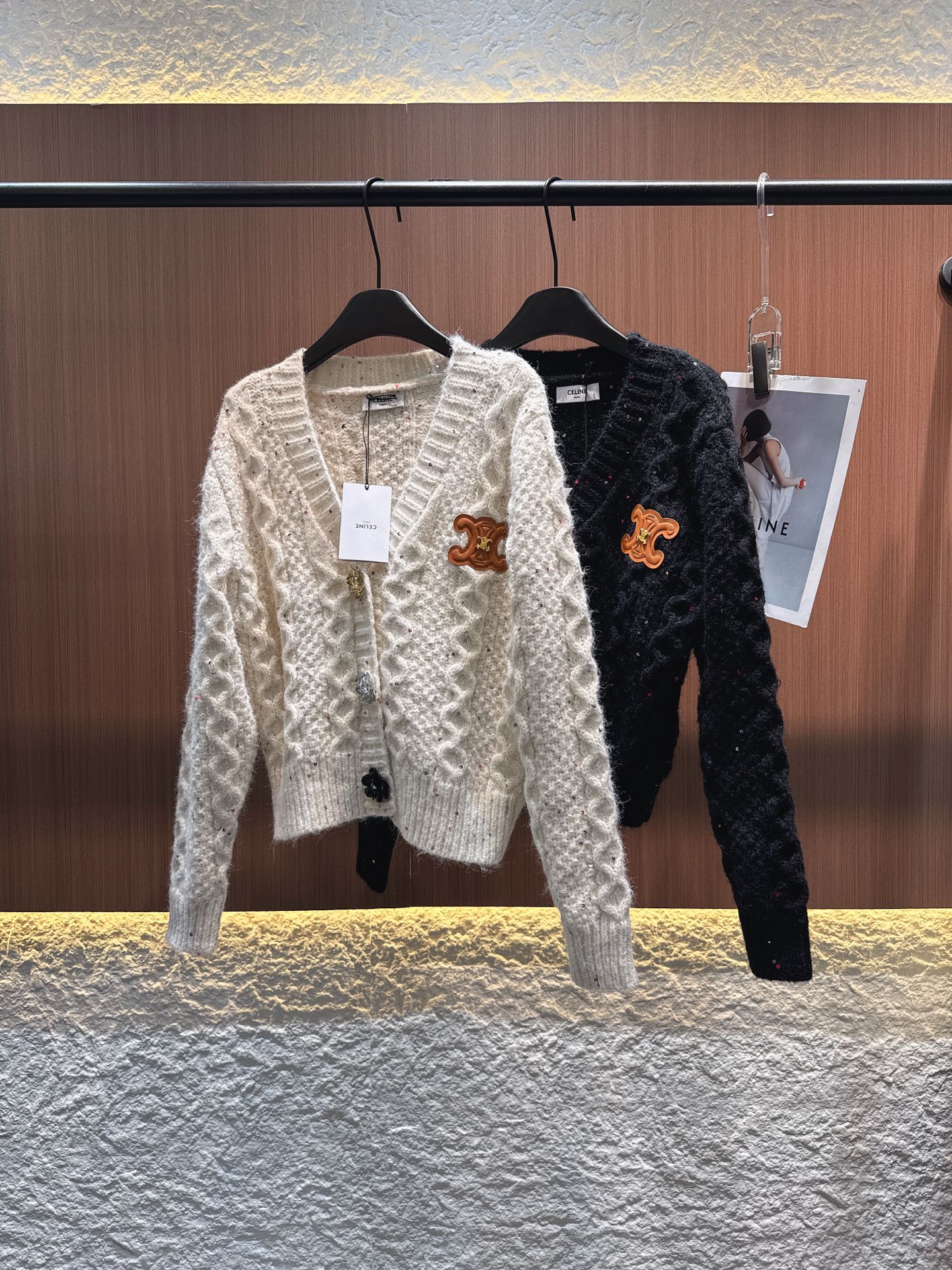 CELINE 25S KNITTED CARDIGAN 0119