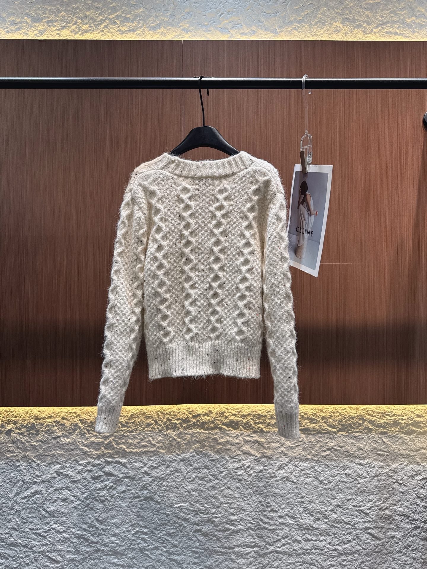 CELINE 25S KNITTED CARDIGAN 0118