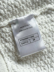 Chanel 25P Mini Skirt White Tweed 237298