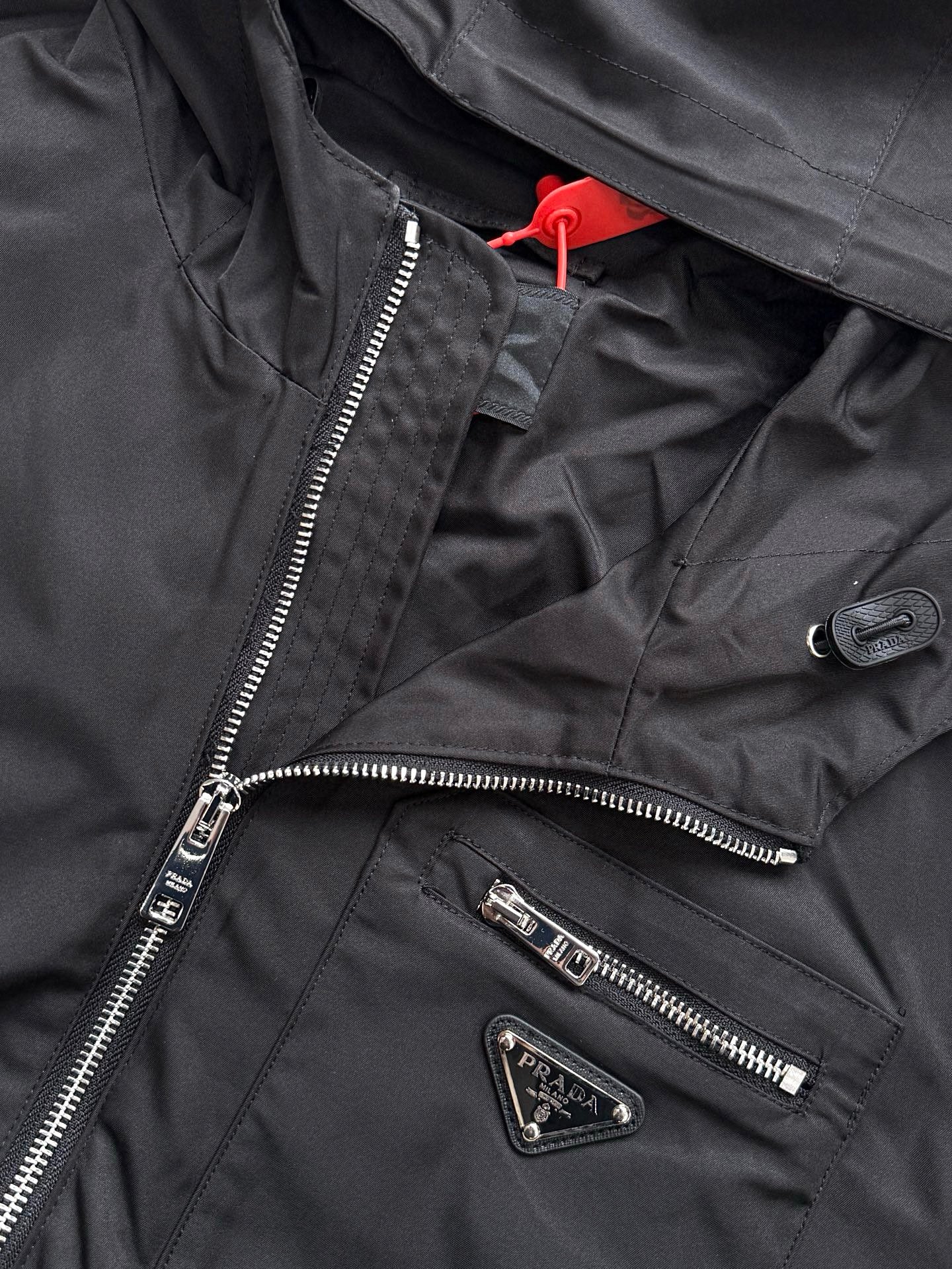 PRADA HOODED JACKET STYLE 128