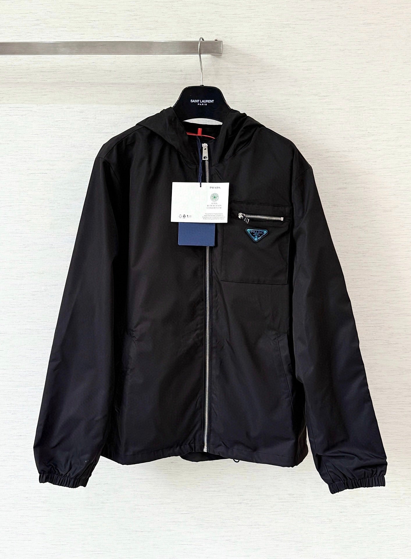 PRADA HOODED JACKET STYLE 128