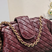 Teen Lauren 1980 With Chain 31.5 Burgundy Leather Ghw