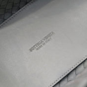 Mini Cabat 20cm Grey Lambskin Ghw