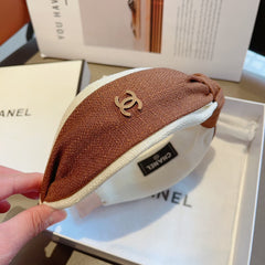 BRONZE BROWN FABRIC HEADBAND 168552