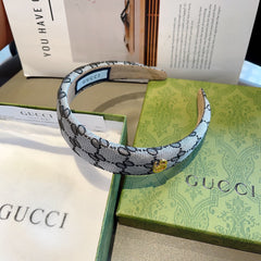 HEADBAND IN LIGHT GRAY MONOGRAM CANVAS 406053