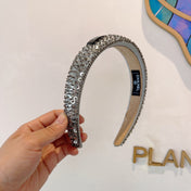 SILVER FABRIC WITH SEQUINS HAIRBAND 412428