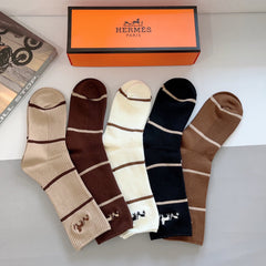 KNEE-HIGH SOCKS 419067 (1 BOX)