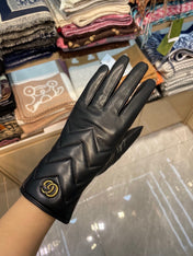 MARMONT GLOVES IN BLACK LAMBSKIN 463844