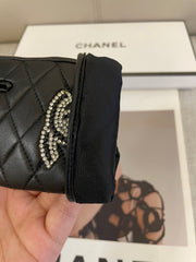 FIGERLESS GLOVES IN BLACK SHEEPSKIN 463851