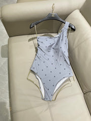CC BIKINI SWIMSUIT SET IN GREY AND BLACK 593032