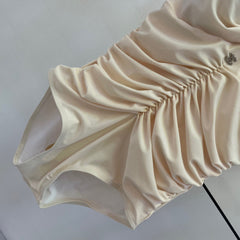 CC BIKINI SWIMSUIT SET IN IVORY 599124