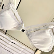 CC BIKINI SWIMSUIT SET IN WHITE 608920