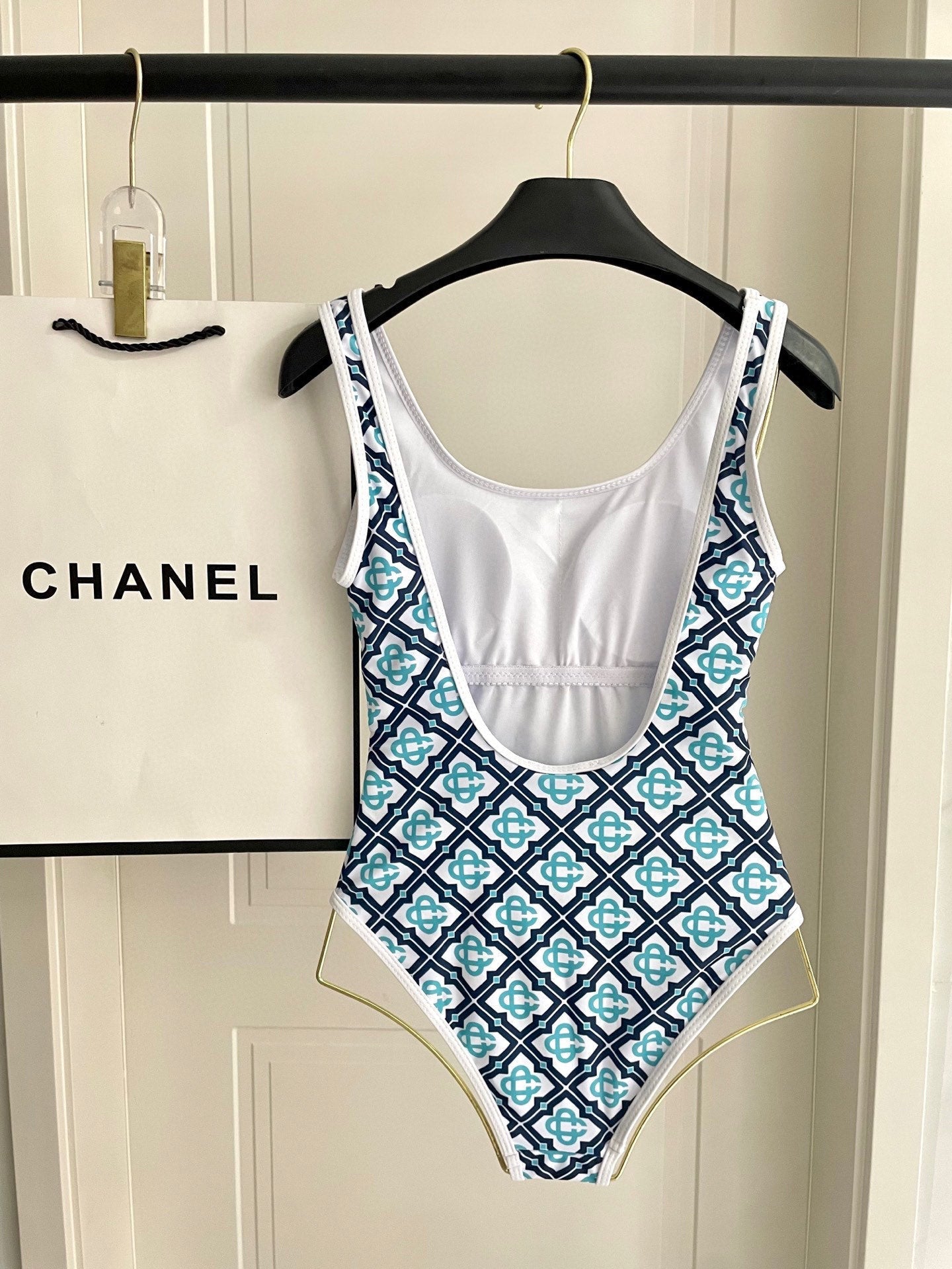 CASABLANCA BIKINI 25S BODYSUIT IN 740901