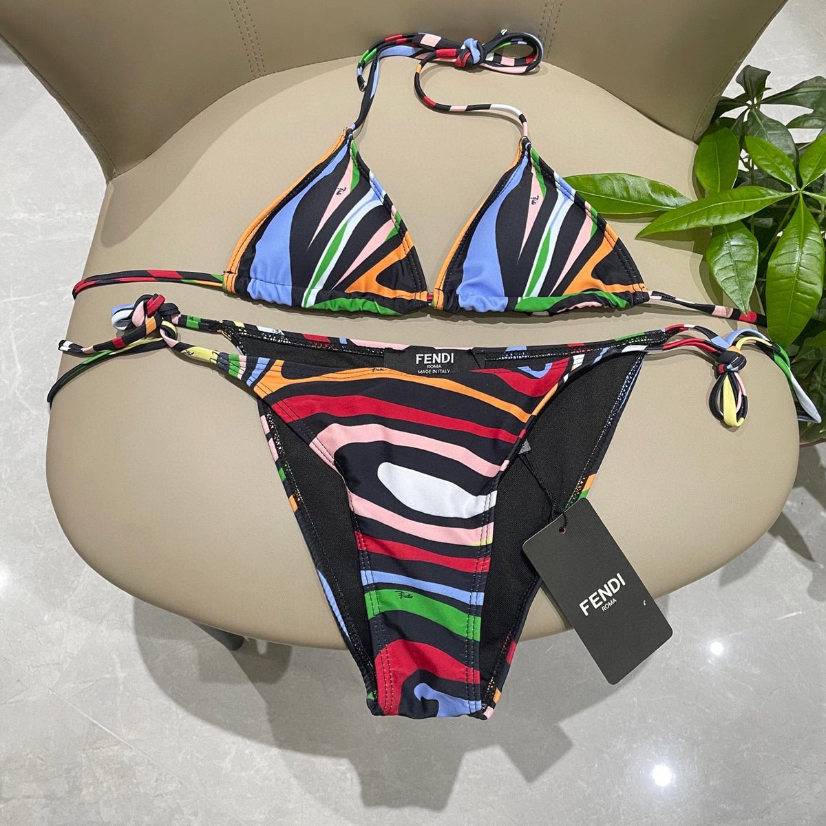 FENDI BIKINI 25S TWO PIECE IN 740902