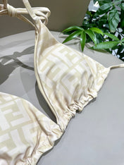 FENDI BIKINI 25S TWO PIECE IN BEIGE 742661