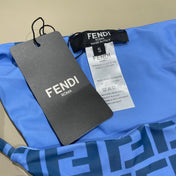 FENDI BIKINI 25S TWO PIECE IN BLUE 742662