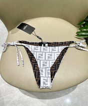 FENDI BIKINI 25S TWO PIECE IN GRAY 742663