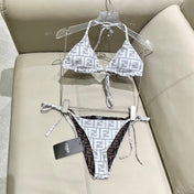 FENDI BIKINI 25S TWO PIECE IN GRAY 742663