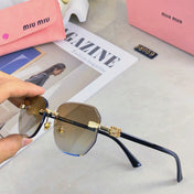 LOGO SUNGLASSES 498947 IN METAL