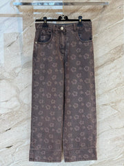 CHANEL 25S RETRO FLORAL JEANS 316