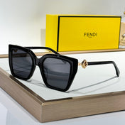 FF DIAMONDS SQUARE FRAME SUNGLASSES FE40161 IN ACETATE
