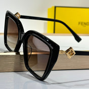 FF DIAMONDS SQUARE FRAME SUNGLASSES FE40161 IN ACETATE