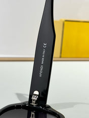 FEN EVOLUTION CHUNKY GEOMETRIC FRAME SUNGLASSES FE40118 IN ACETATE