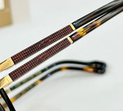 SANTOS SQUARE FRAME SUNGLASSES 530303 IN METAL