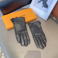 GLOVES IN BLACK LAMBSKIN 432714