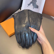 GLOVES IN BLACK LAMBSKIN 432714