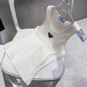 CAMISOLE 624507 IN WHITE COTTON RIBBED