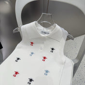 TANK TOP 624510 IN WHITE COTTON RIBBED