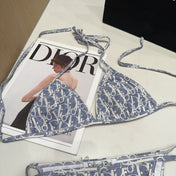 DIOR BIKINI 25S TWO PIECE IN LIGHT BLUE 742677